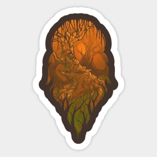 Jungle Planet Sticker